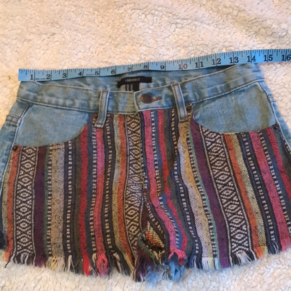 Forever 21 boho shorts - Picture 8 of 11